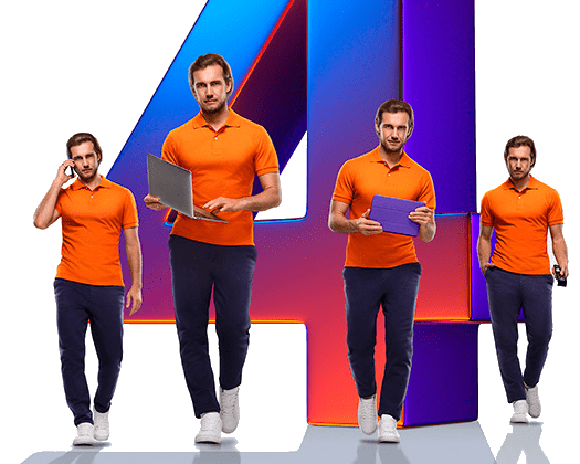 Великолепная четверка Ростелеком в&nbsp;деревня Малая Булгакова (Орловская область)